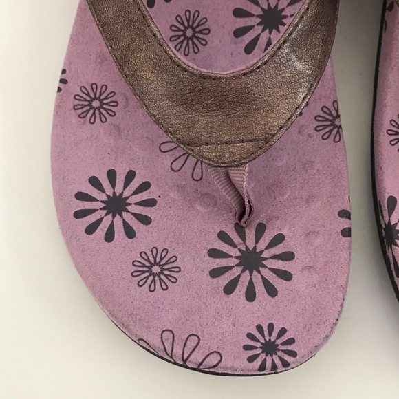 VIONIC Rosemary Orthotic Sandals Purple and Metallic Bronze Women’s Size 7 - Picture 6 of 16